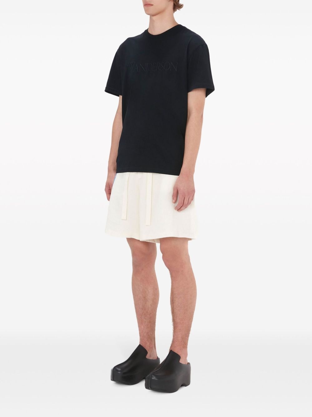 embroidered-logo cotton T-shirt - 2