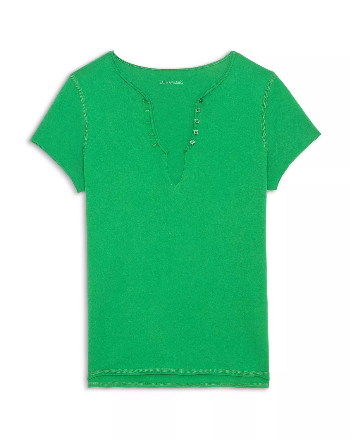Diamanté Henley Tee - 6