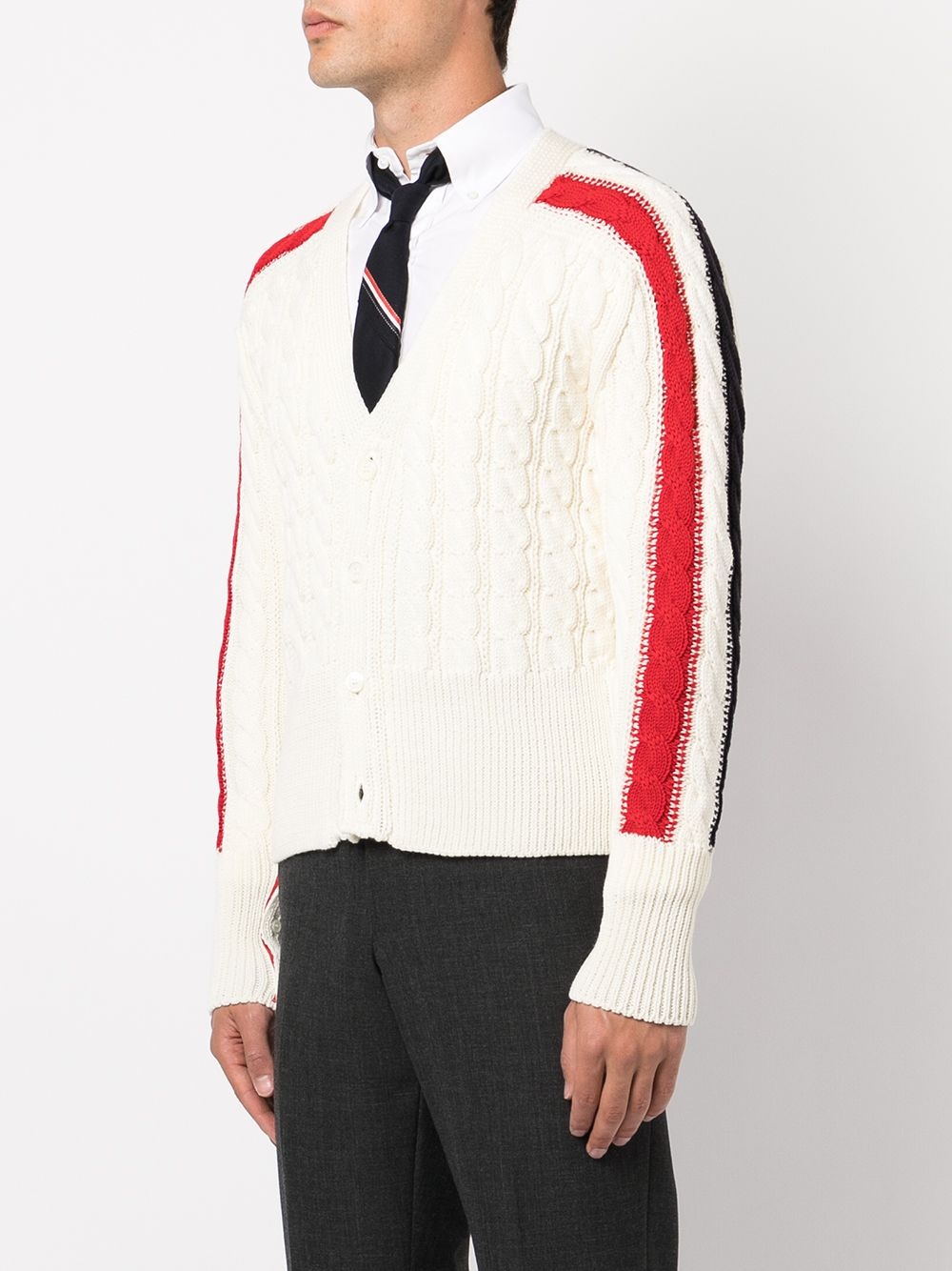 RWB cable-knit cardigan - 3