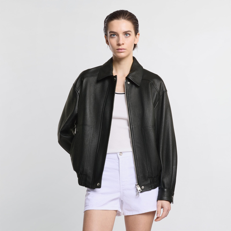 Bomber Jacket in nappa leather 5