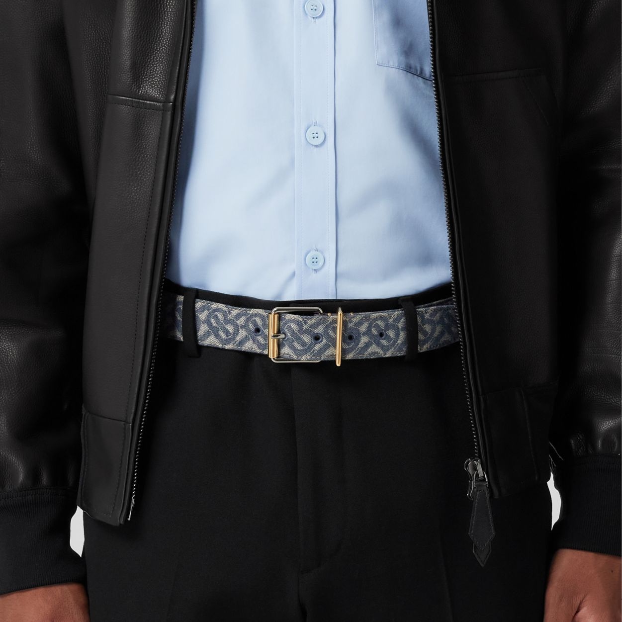 Monogram Denim Jacquard Belt - Online Exclusive - 3