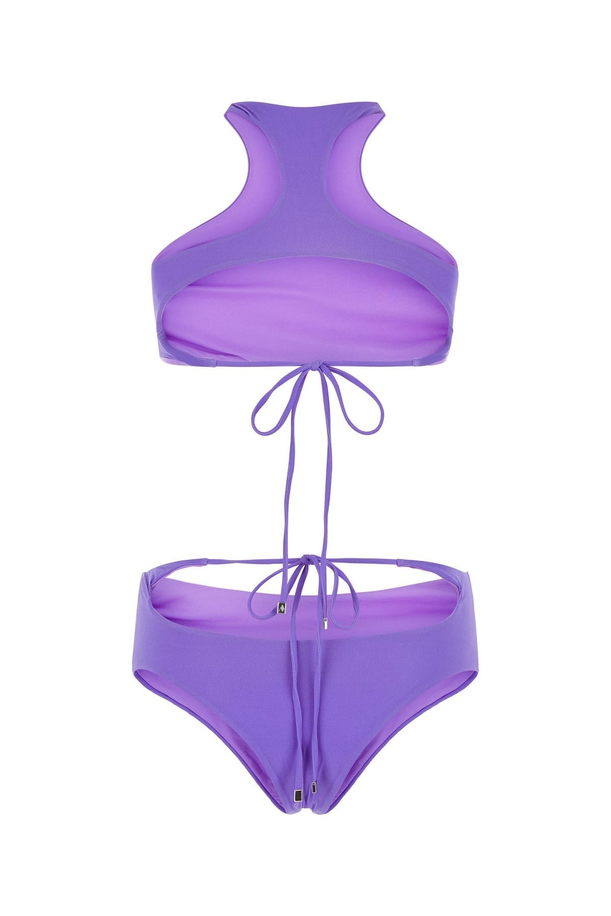 ワンピース水着 THE ATTICO Lilac Stretch Nylon Bikini THE ATTICO Lilac stretch nylon bikini | wananluxury | REVERSIBLE