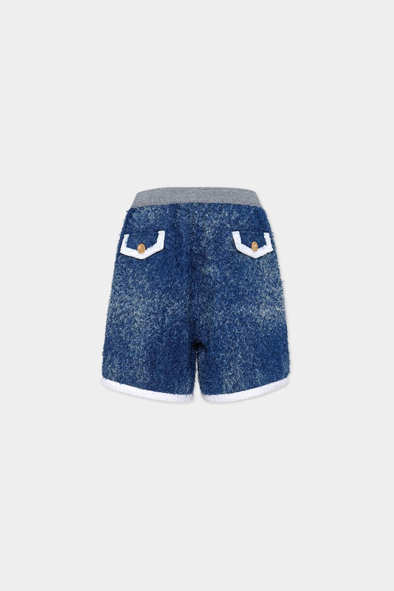 DSQUARED2 DENIM FUR SHORT PANTS outlook
