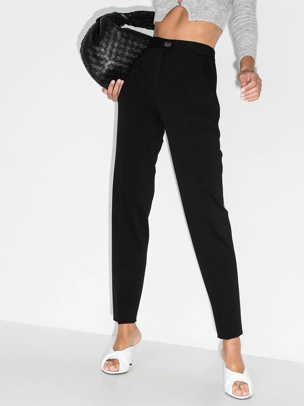 high-waist tailored trousers - 2