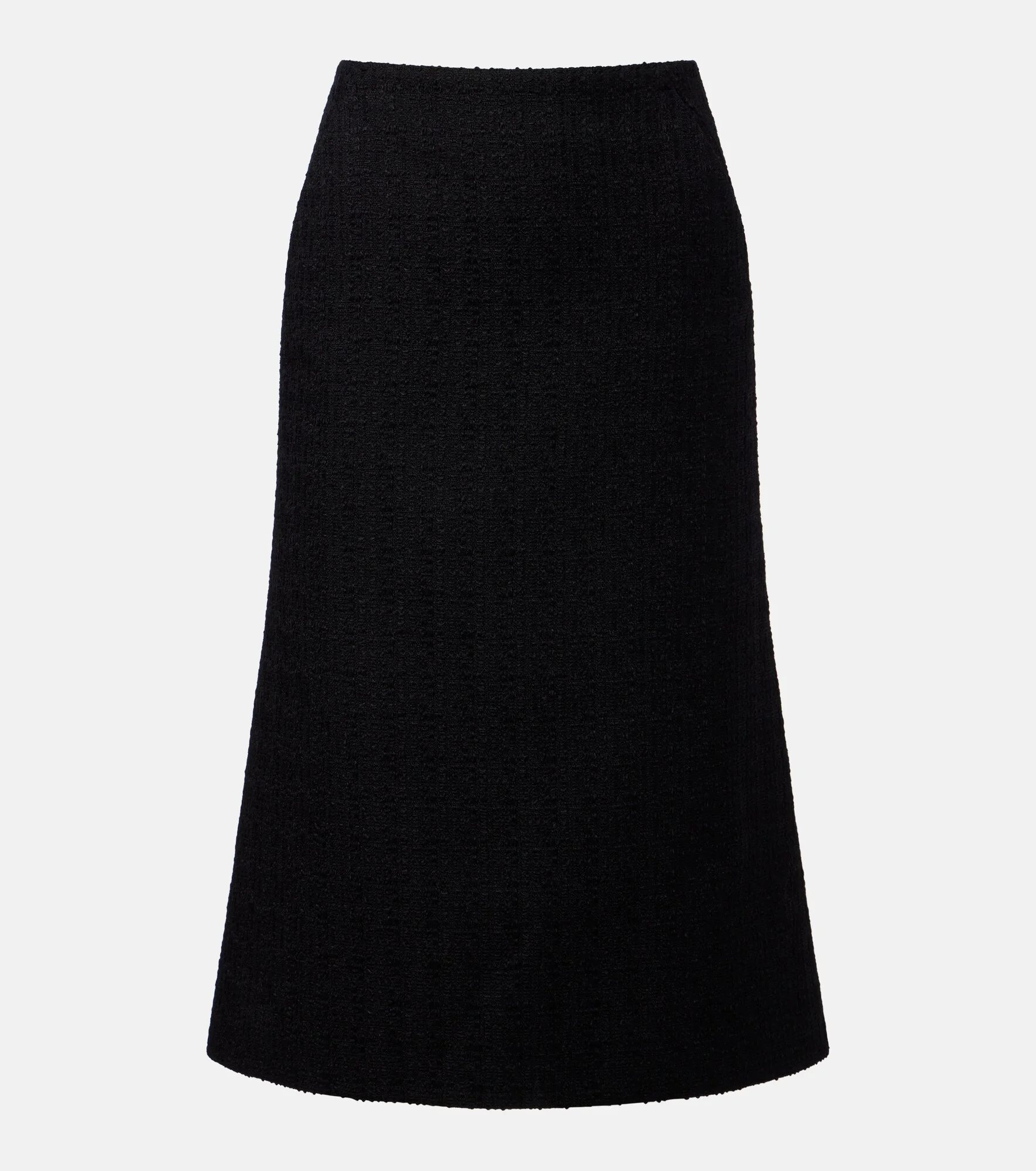 Wool and mohair midi skirt - 1
