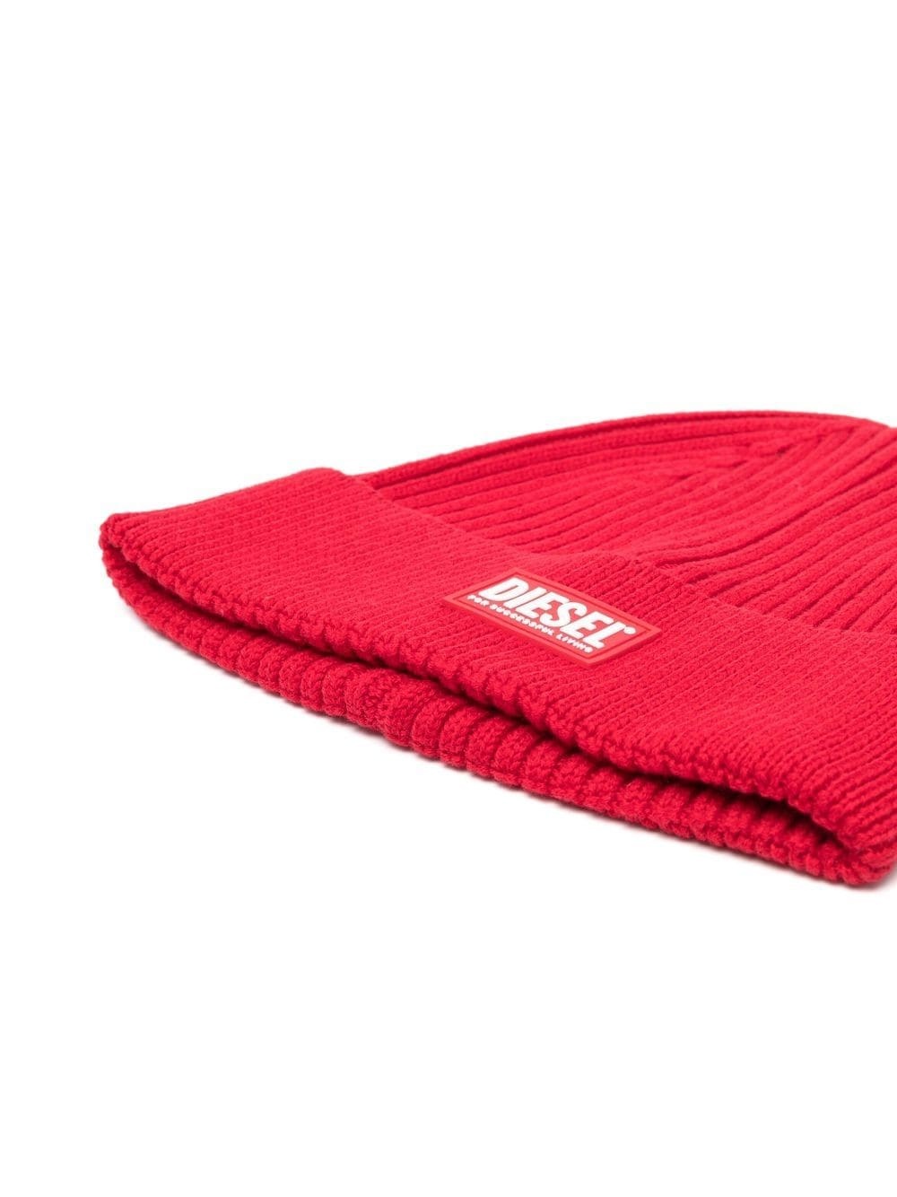 K-CODER-G ribbed beanie - 2