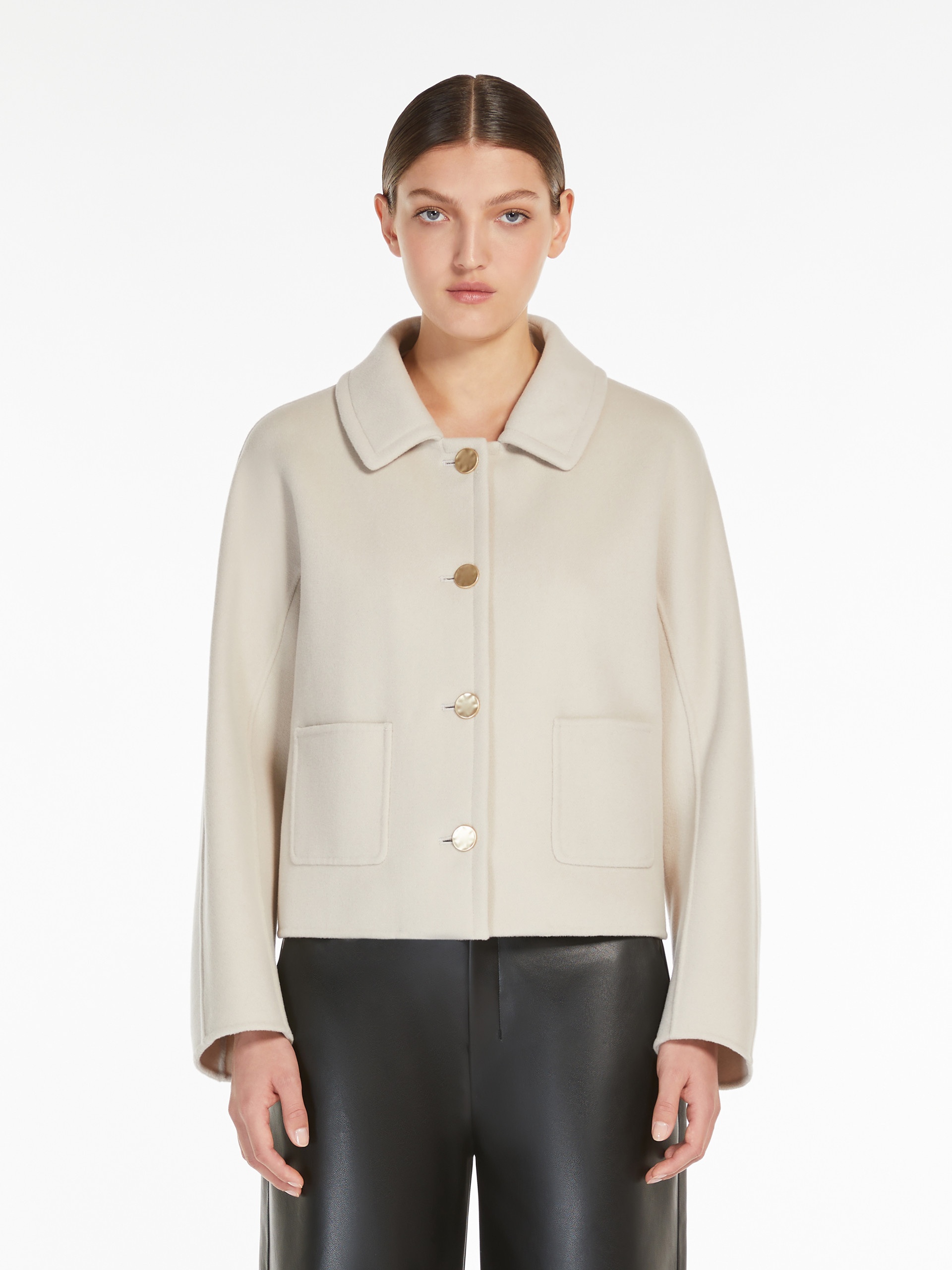 SOGNO Single-breasted double-faced wool jacket - 3