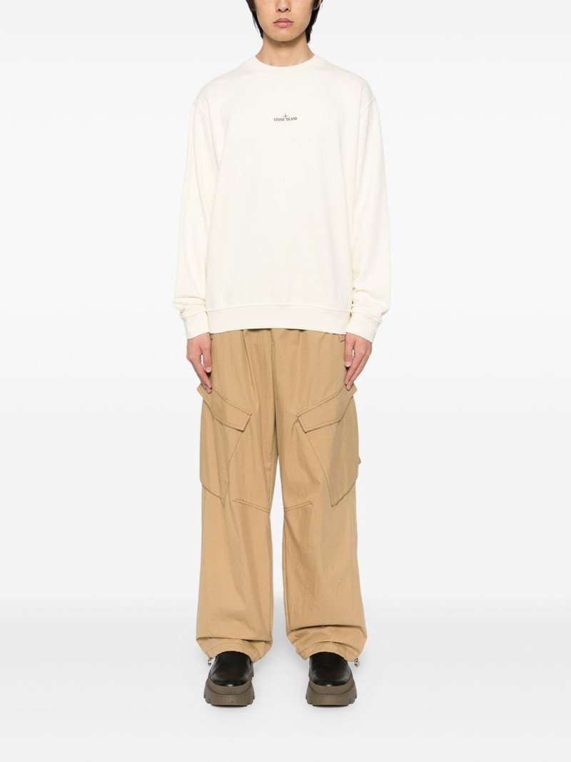 Stone Island logo-print sweatshirt outlook
