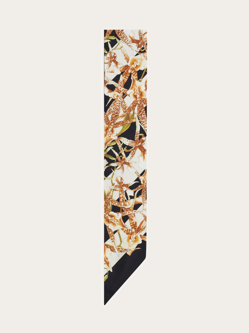 Gaia print silk bandeau 3