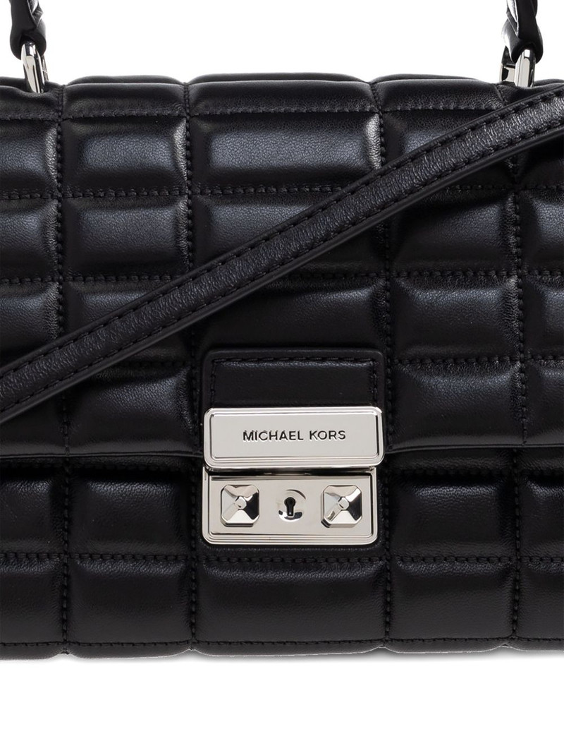 quilted top-handle cross body bag 5