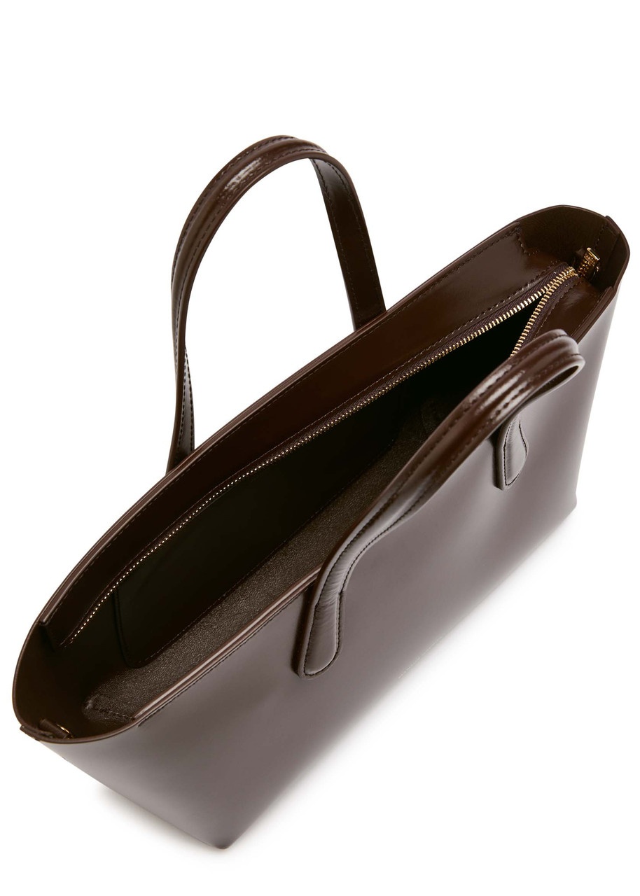 Mansur Gavriel Mini Everyday Glossed Leather top Handle bag - 4