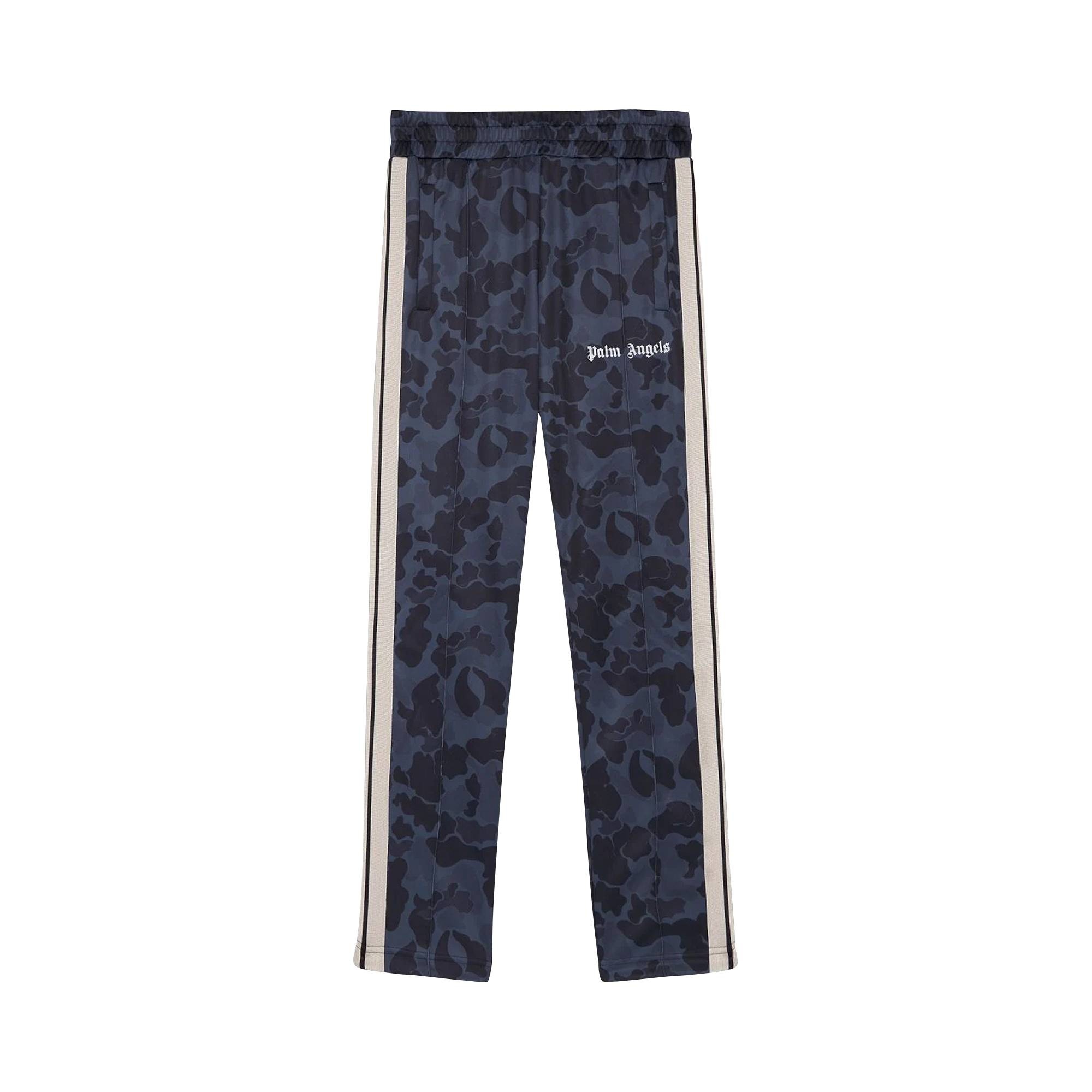 Palm Angels Night Camo Track Pant 'Black/White' - 1