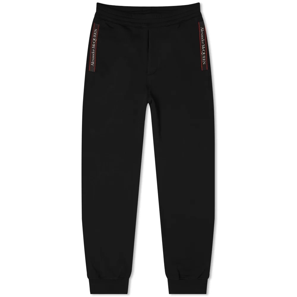 Alexander McQueen Taped Logo Sweat Pants - 1