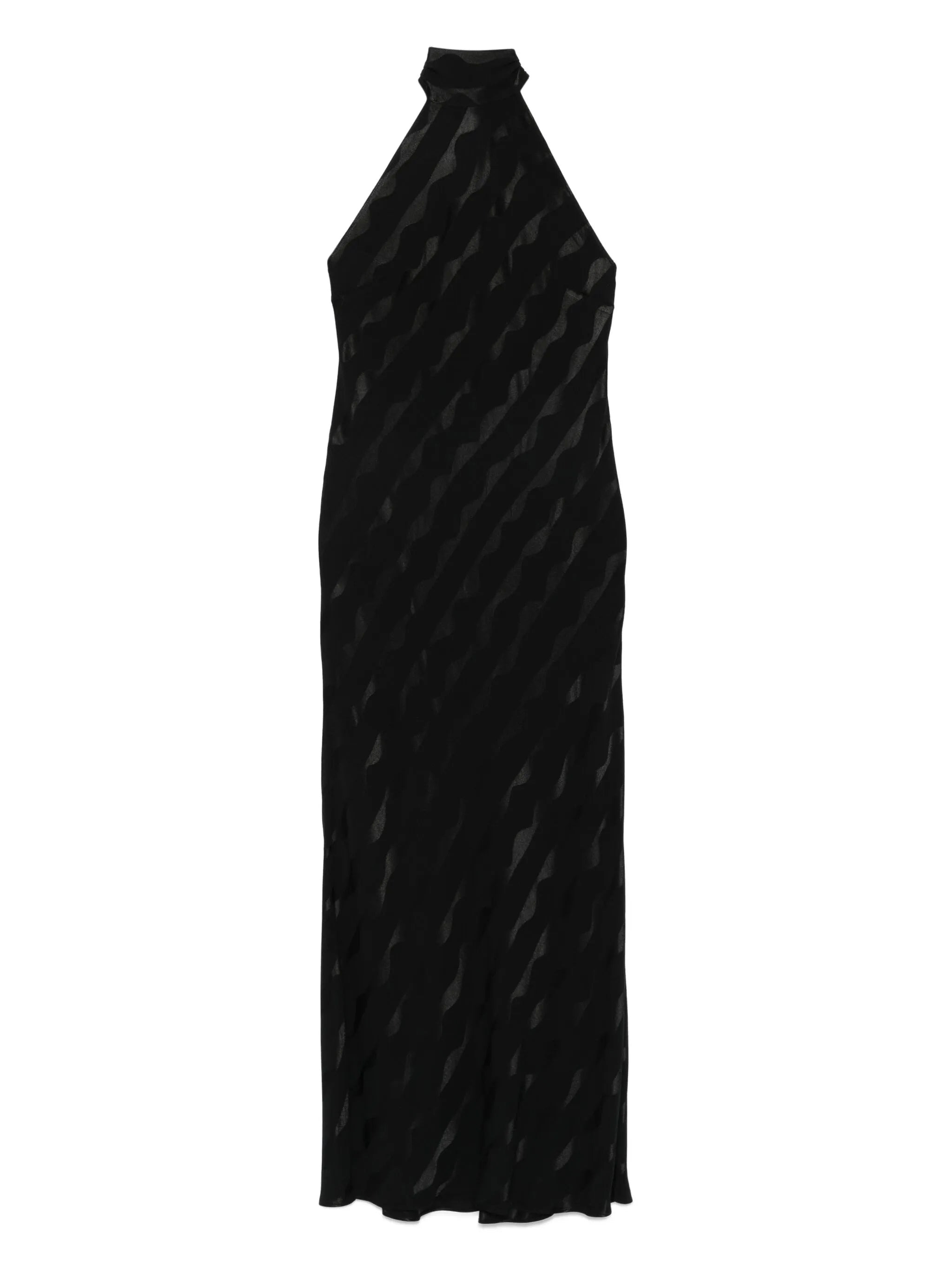Rixo Maura Halterneck Jacquard Dress - 1