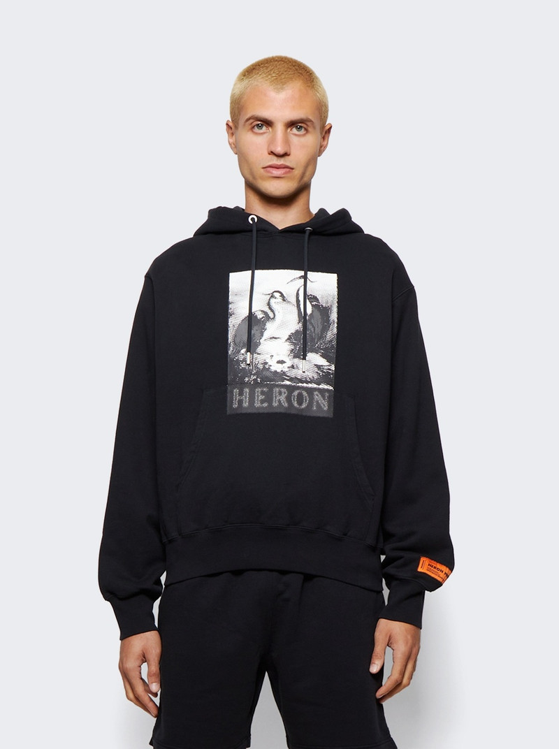 Halftone Hoodie Black 3