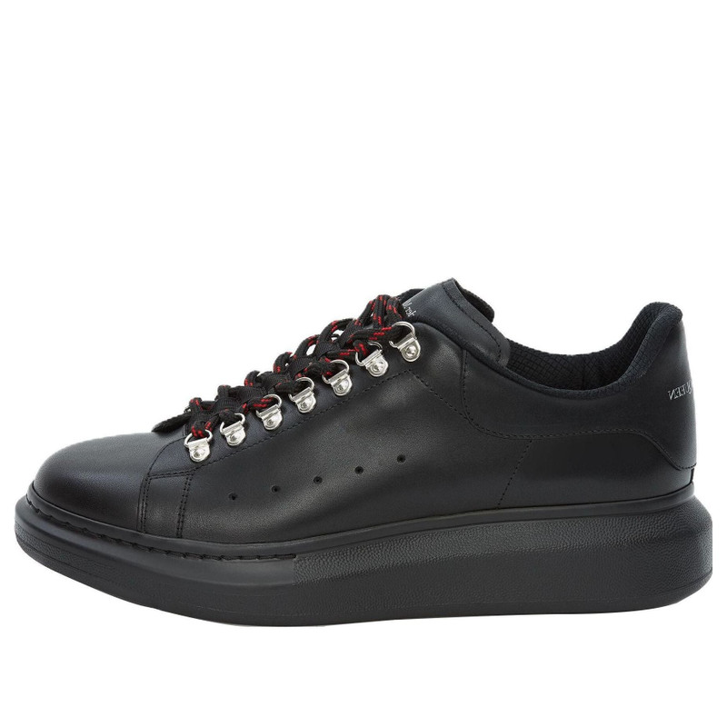 Alexander McQueen Oversized Sneaker with Hook eyelets 'Black' 604248WHRWA1000 - 1