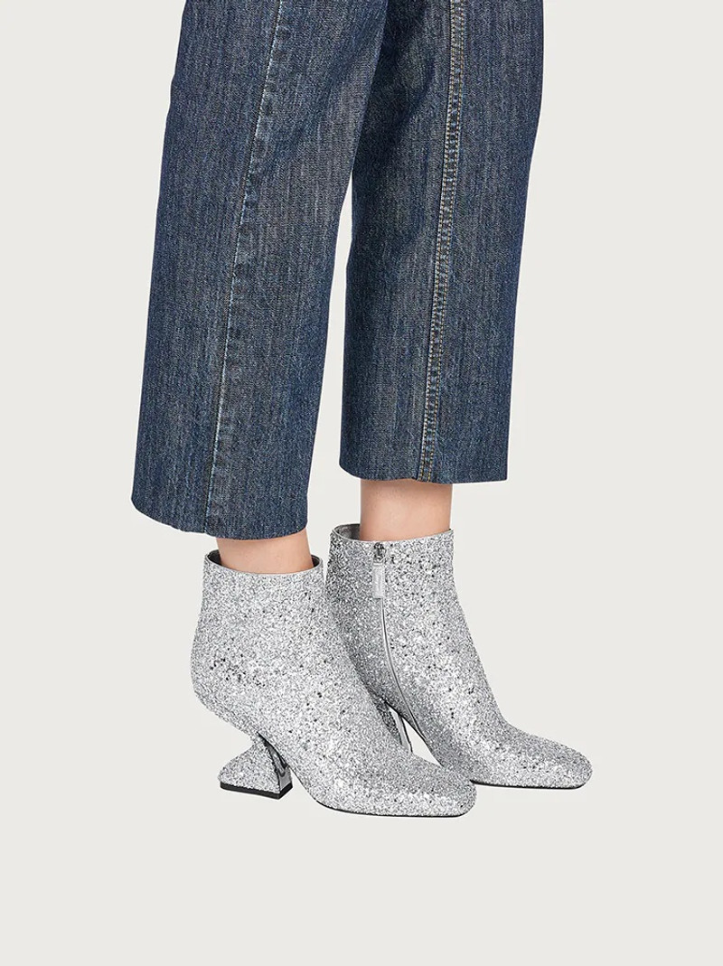 FERRAGAMO F-HEEL ANKLE BOOT outlook