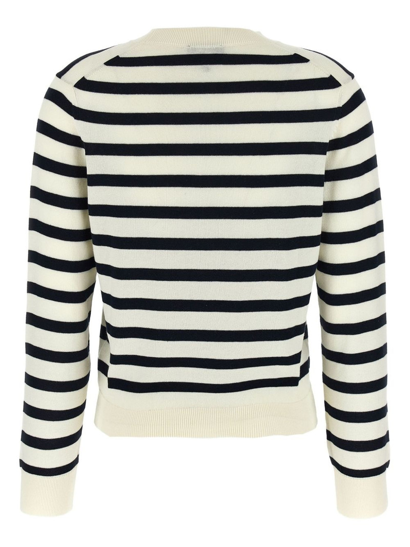 A.P.C. Josepha striped crew-neck sweater outlook