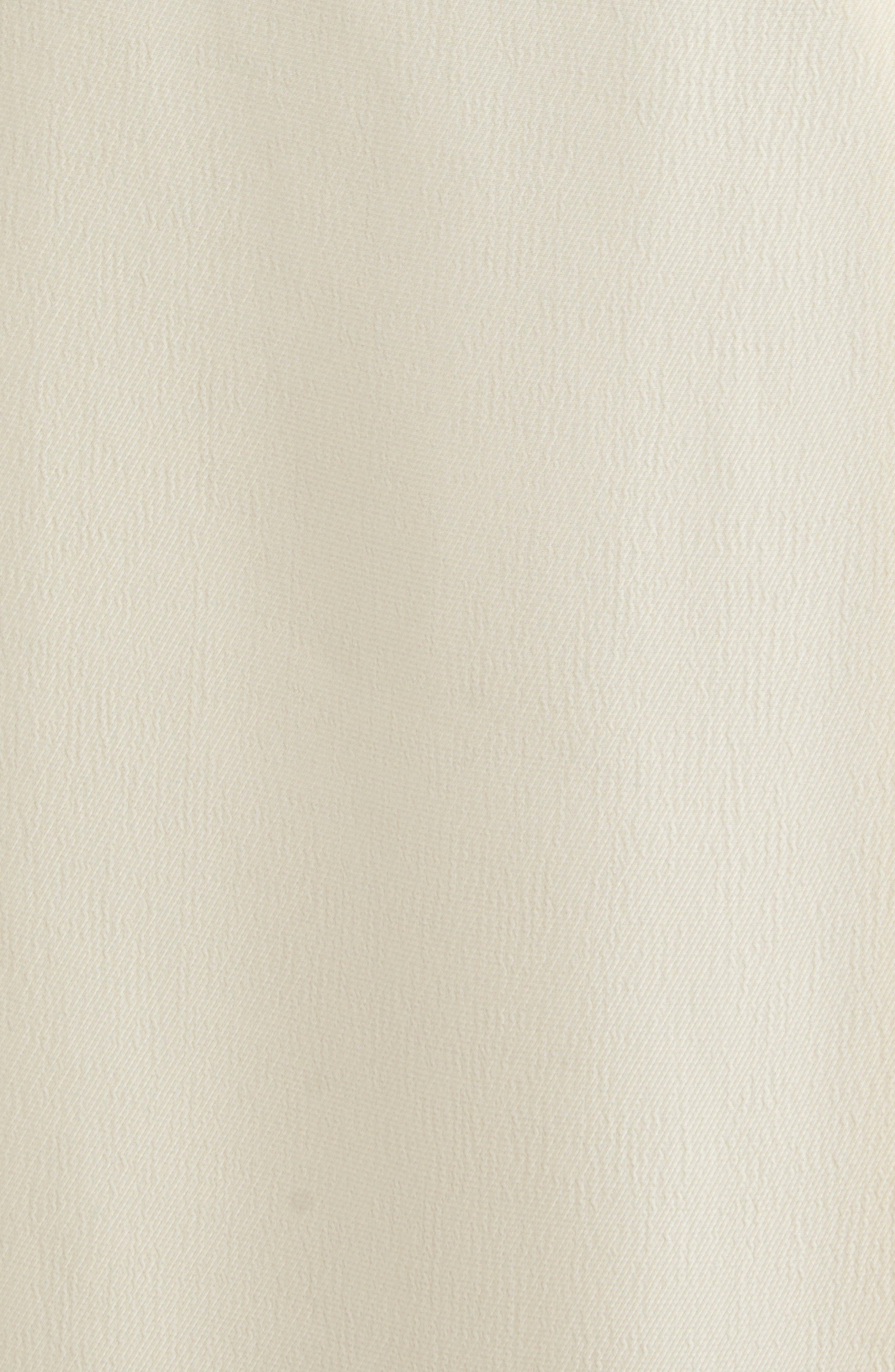 Proenza Schouler Hallie Hammered Viscose Asymmetric Hem Dress in Champagne at Nordstrom - 6