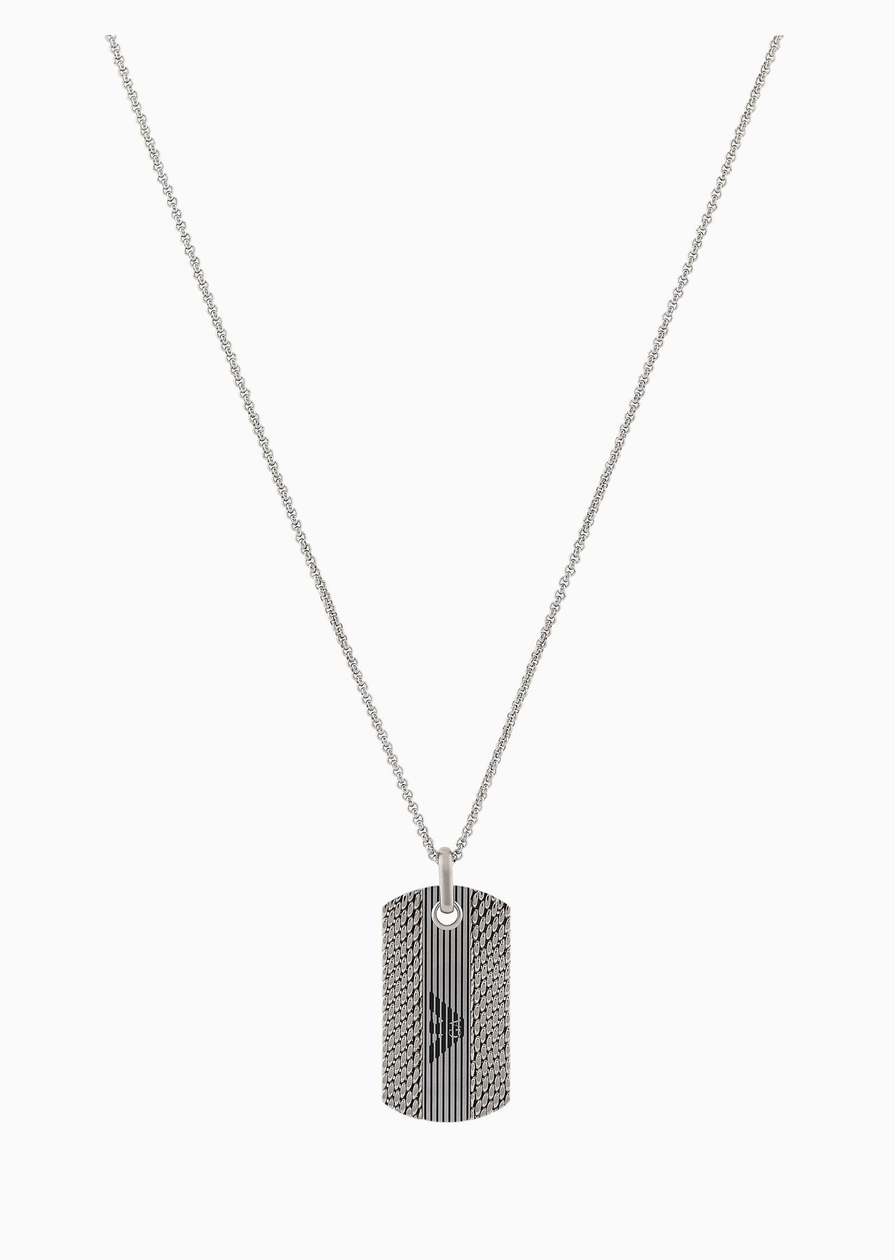 Stainless Steel Dog Tag Necklace - 1