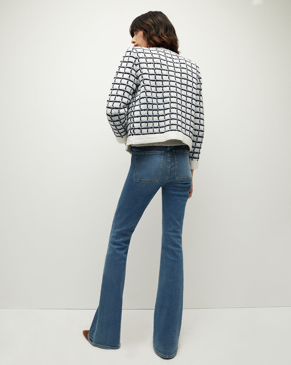 LAVIGNE COTTON SWEATER JACKET - 4