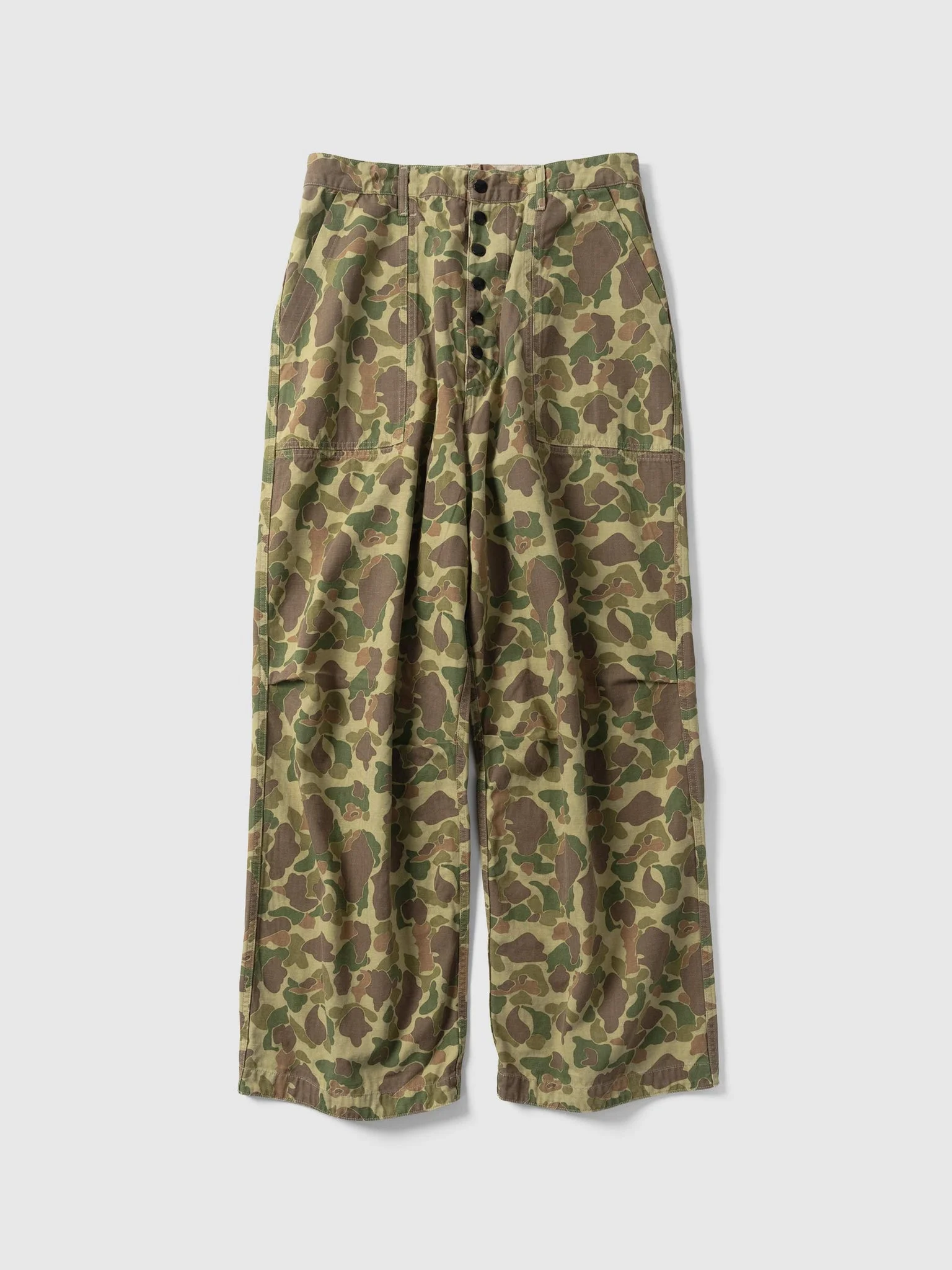 HUNTER CAMO Herringbone Reversible Fatigue Baggy Pants HunterCAMO - 1