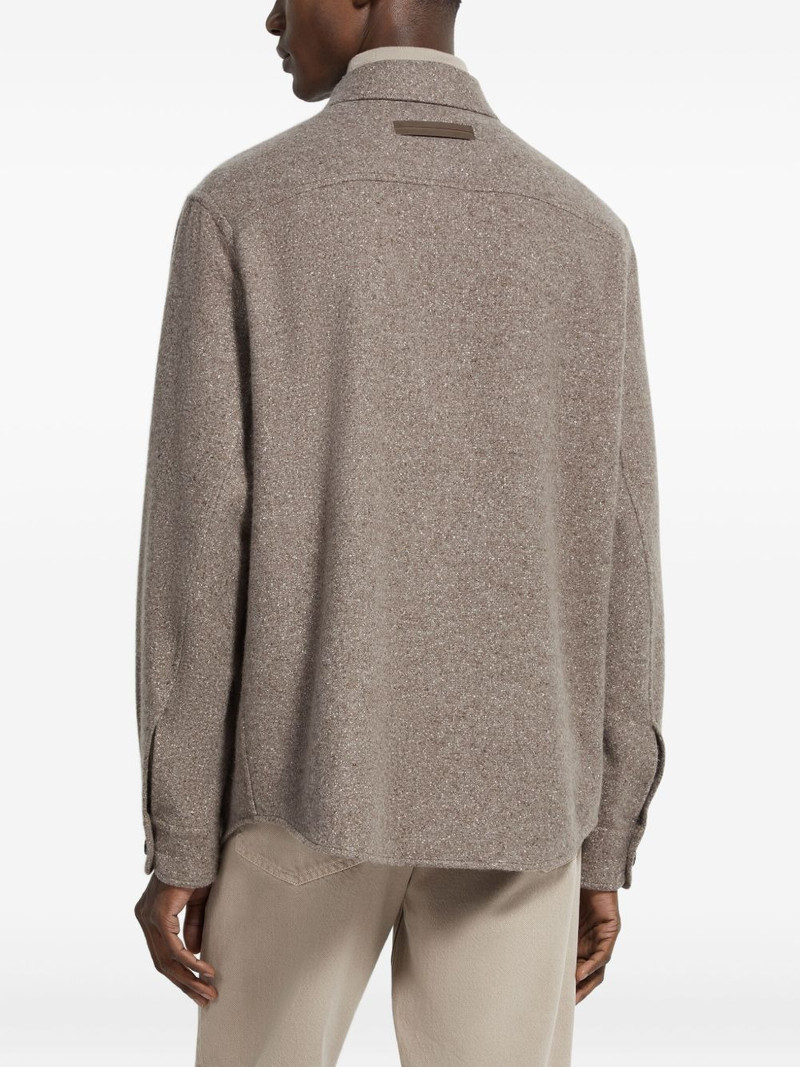 CASHMERE-SILK OVERSHIRT 5
