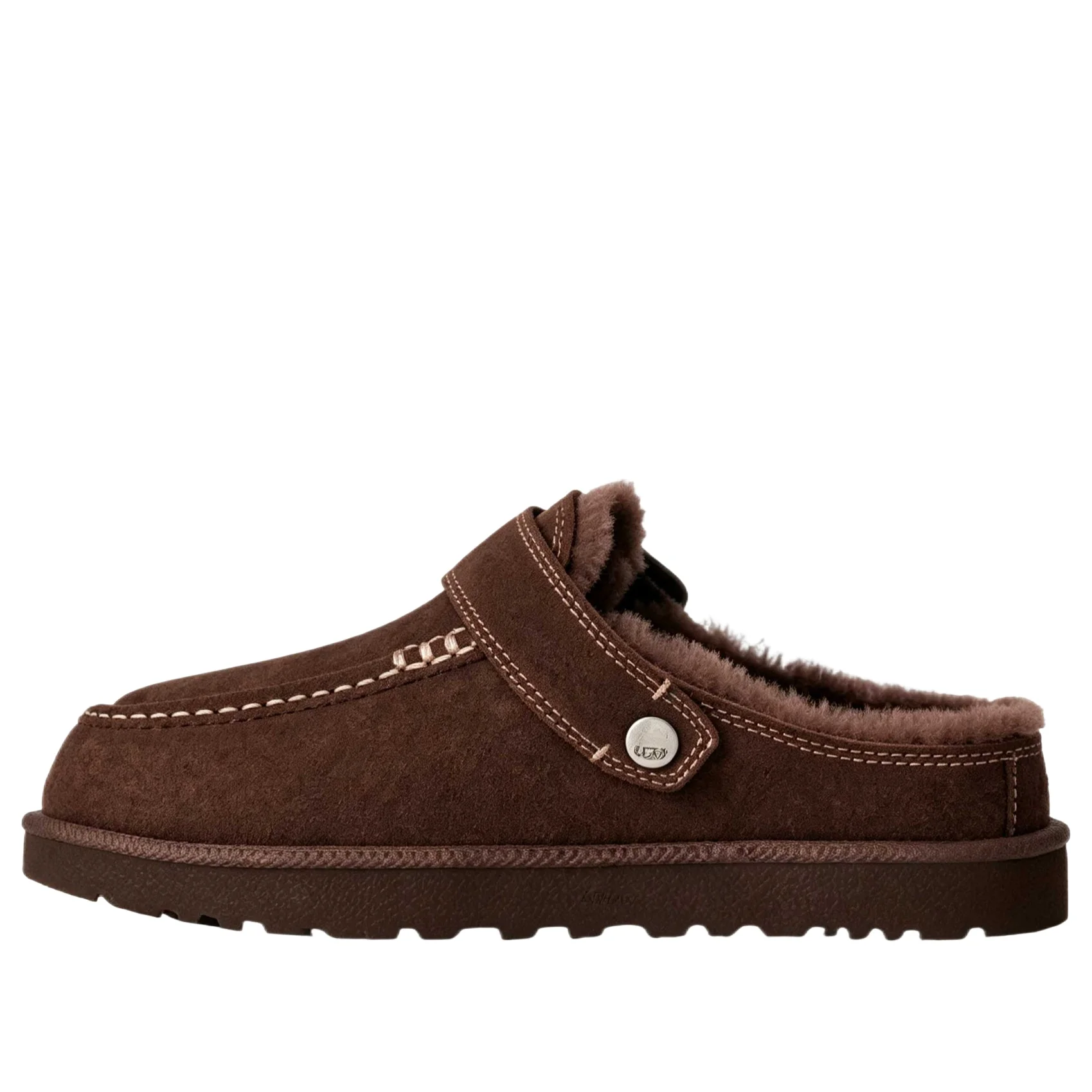 (WMNS) UGG Goldenstar Evelina Clog 'Burnt Cedar Brown' 1180251-BCDR - 1