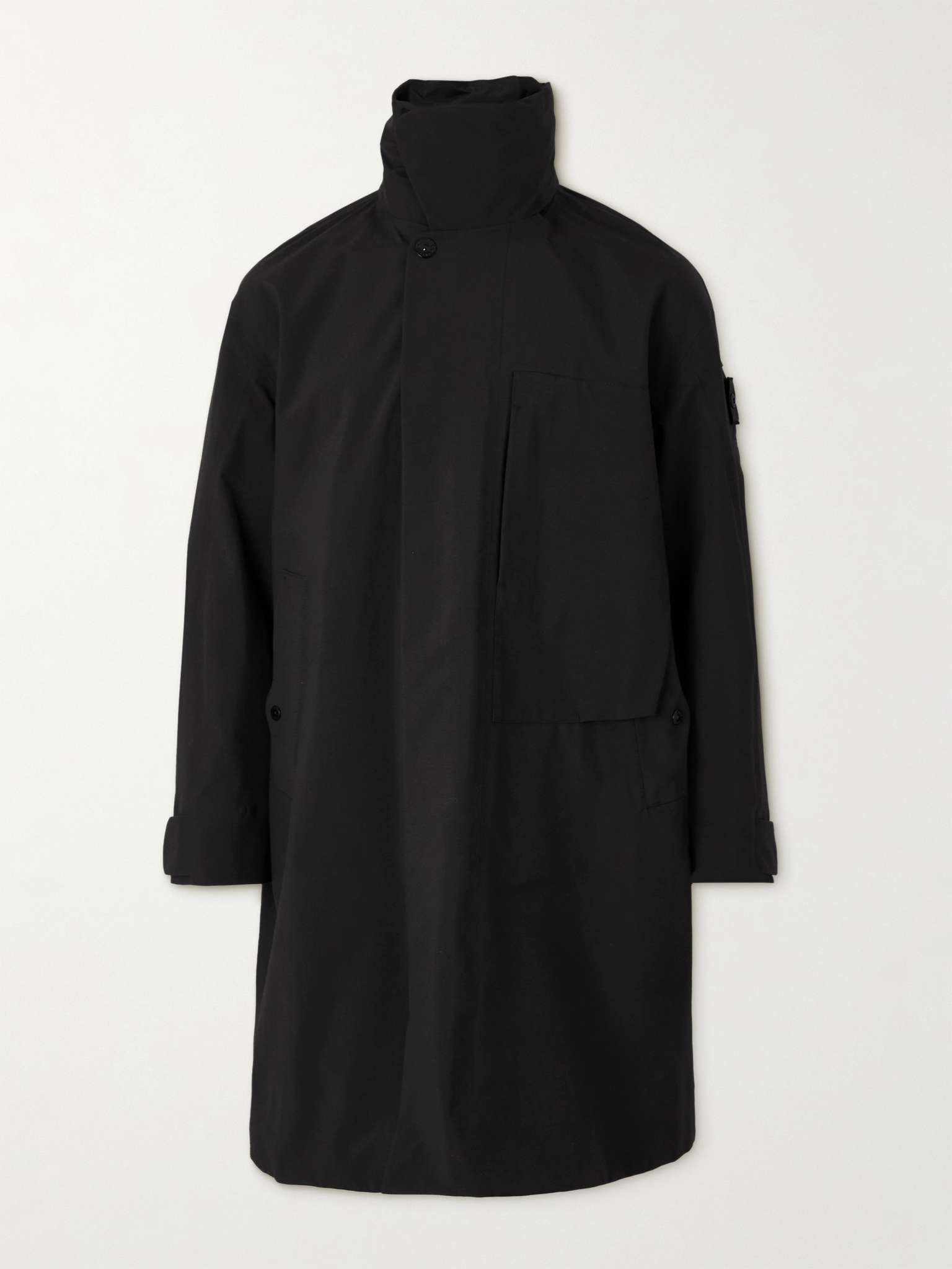Shell Hooded Coat - 1