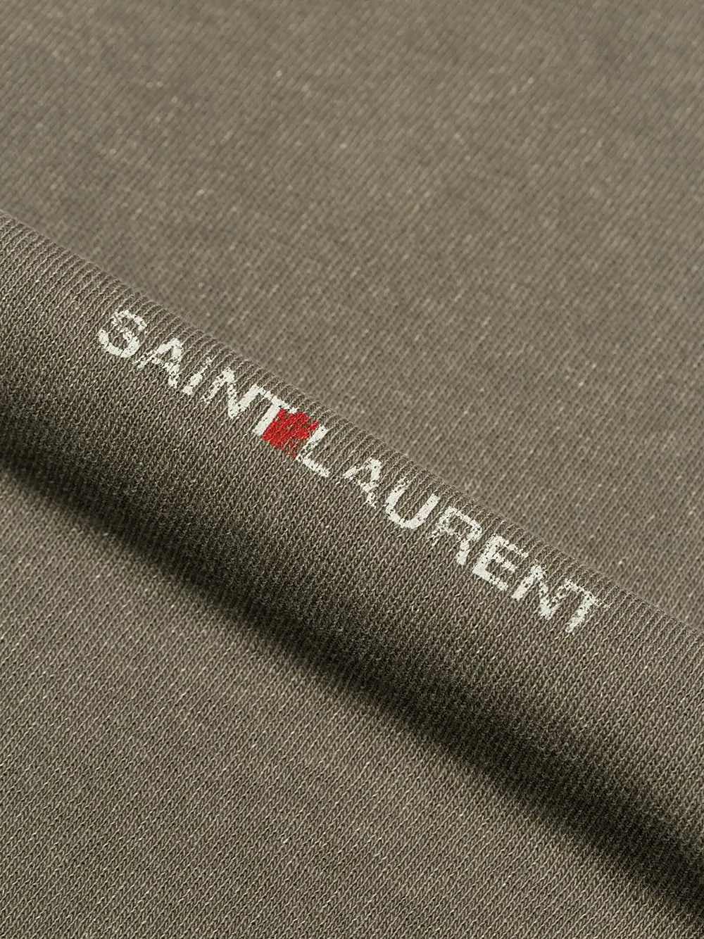 Classic Saint Laurent Square T-shirt - 7