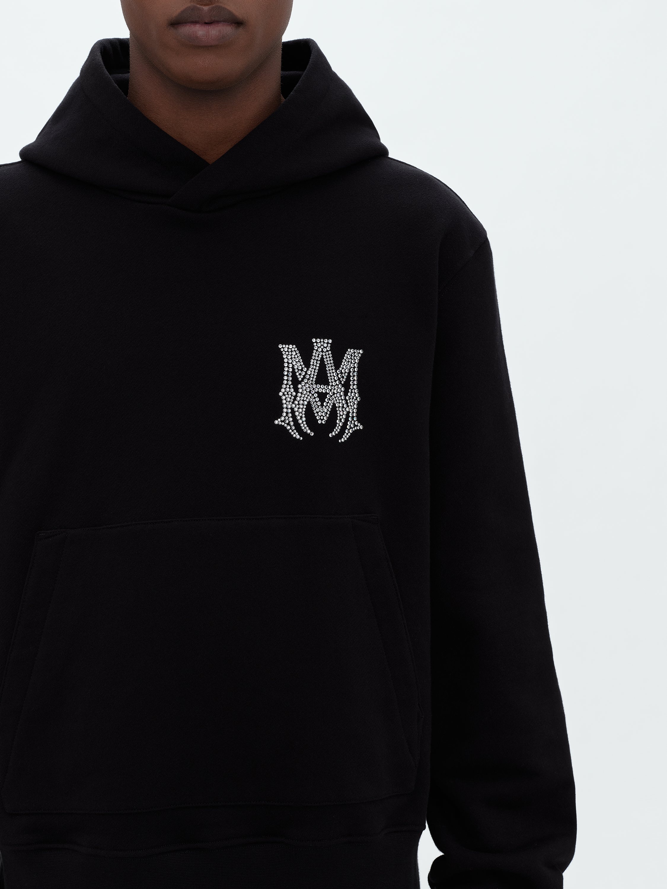 AMIRI CRYSTAL EMBELLISHED MA HOODIE | REVERSIBLE