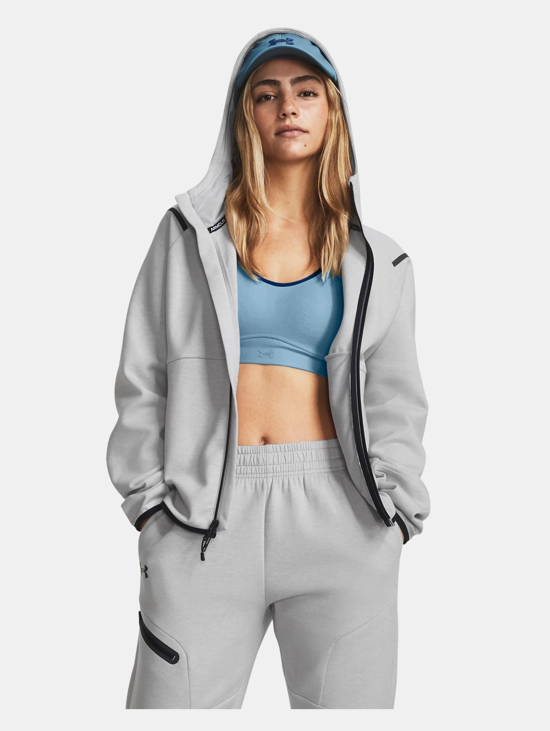 Women's UA Unstoppable Fleece Full-Zip - 2