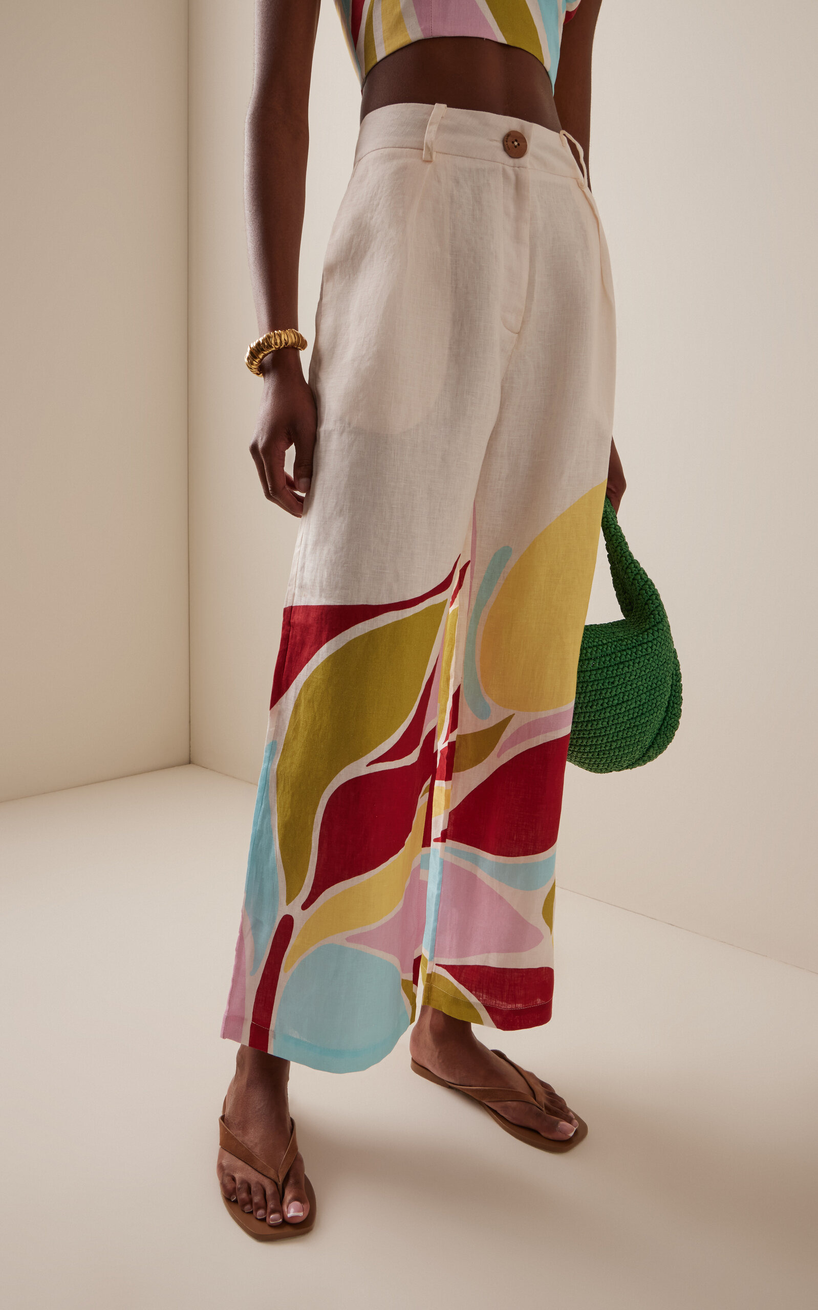Exclusive Riviera Ariana Linen Pants multi - 4