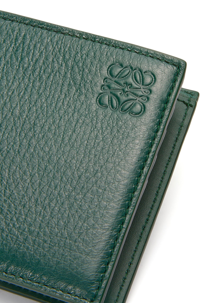 Bifold coin wallet in deerskin 5