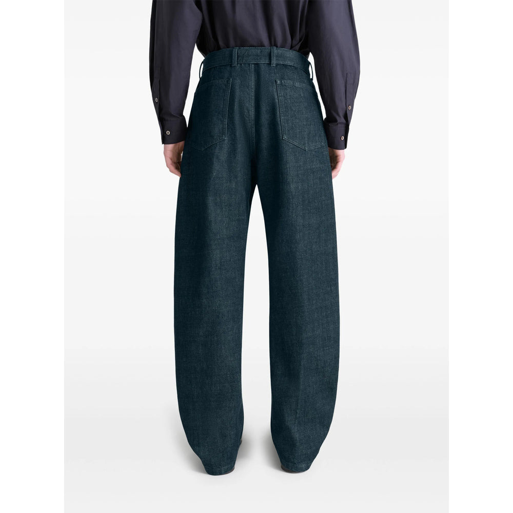 Lemaire Blue Denim - Tapered Jeans Men - 4