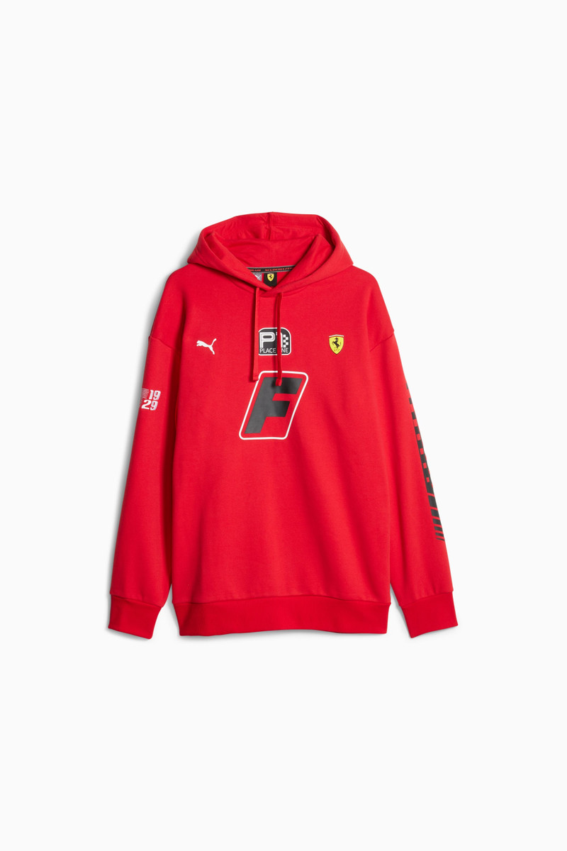 사이트맵 Scuderia Ferrari 레이스 차고 승무원 까마귀 '로소 코사'621119-02 - 1