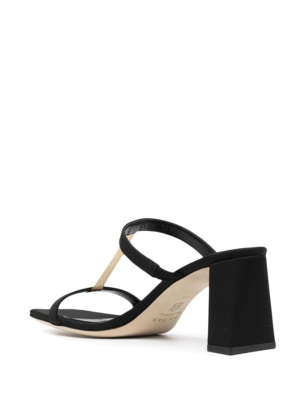 square toe open sandals - 3