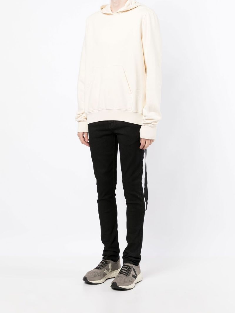 long-sleeved cotton hoodie - 3