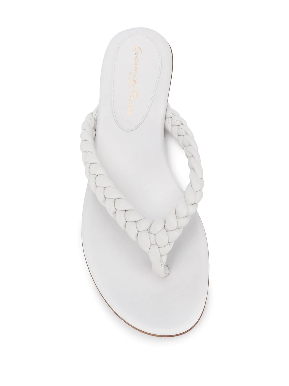Gianvito Rossi braided flip flops | REVERSIBLE