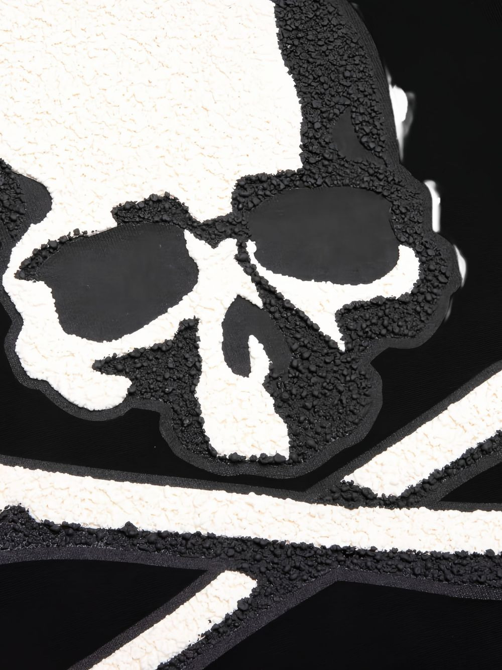 skull-appliqué hoodie - 4