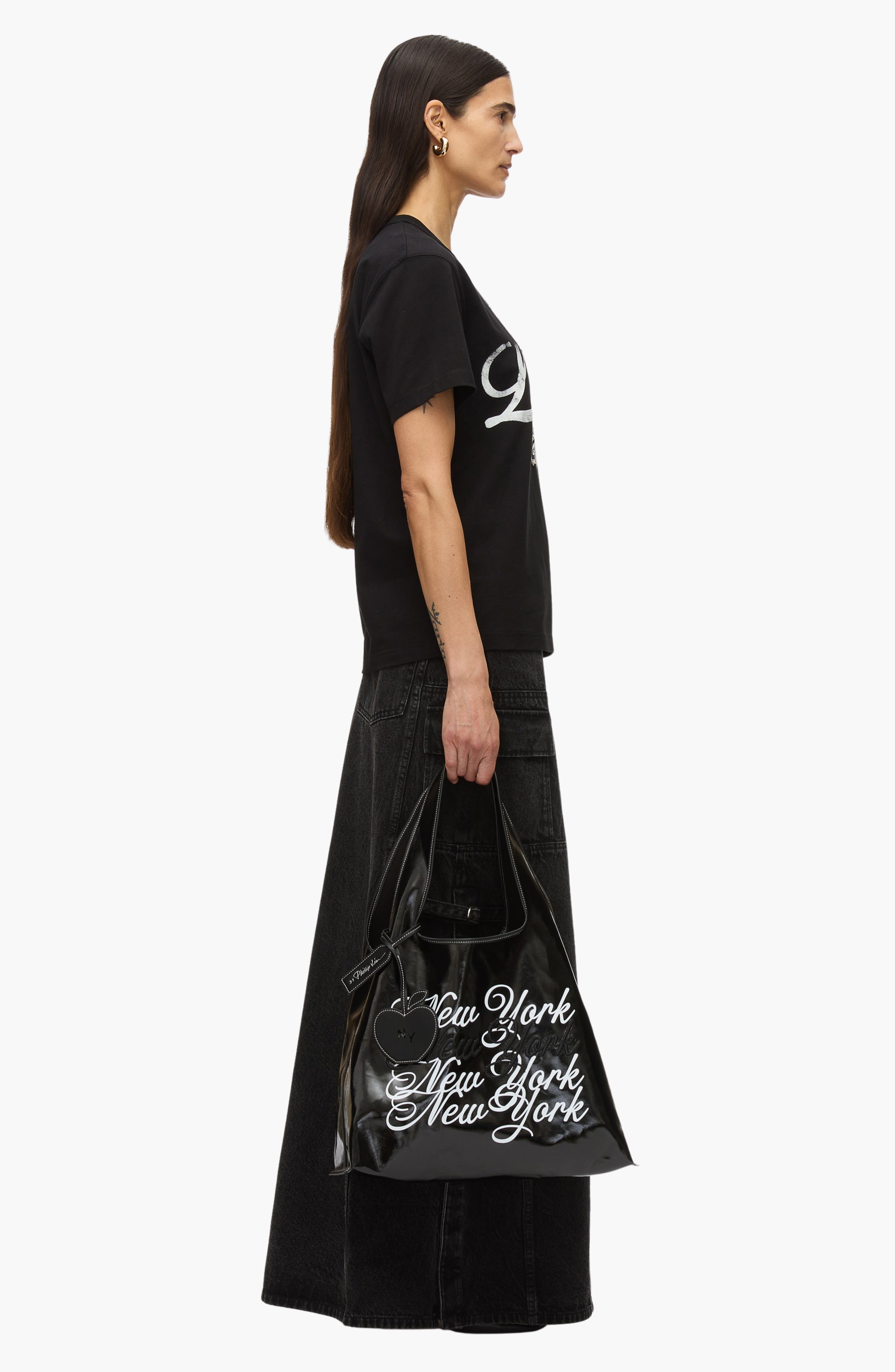 3.1 Phillip Lim We Are NY Market Tote Bag in Black at Nordstrom - 4