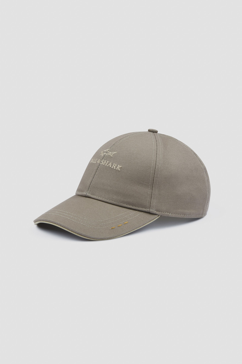 COTTON BASEBALL CAP WITH LOGO EMBROIDERY 1