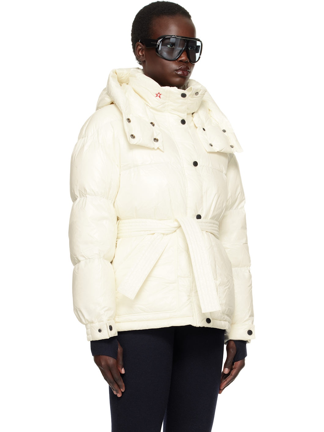 White Maya Down Jacket - 2