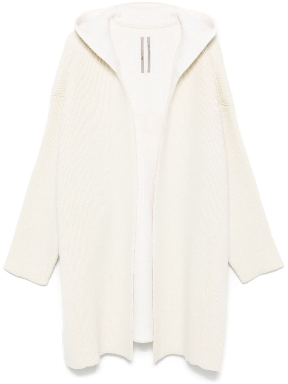 Rick Owens HOODED CARDIGAN | sugar | REVERSIBLE Rick Owens HOODED CARDIGAN | sugar | REVERSIBLE