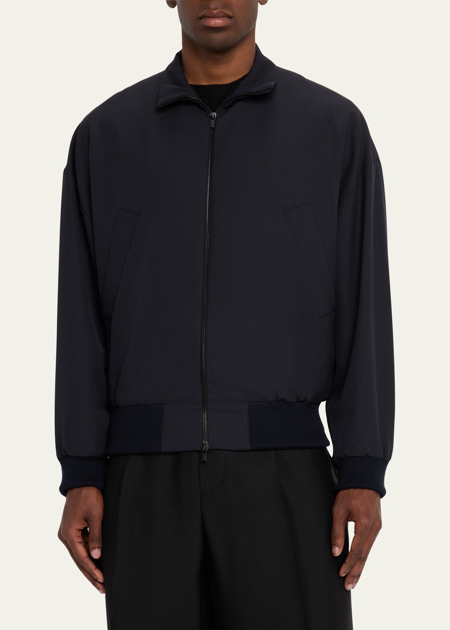 Men's High-Neck Track Jacket - 4