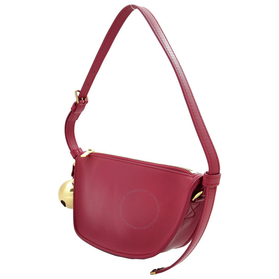 Burberry Mini Shield Sling Bell Charm Leather Shoulder Bag - 2