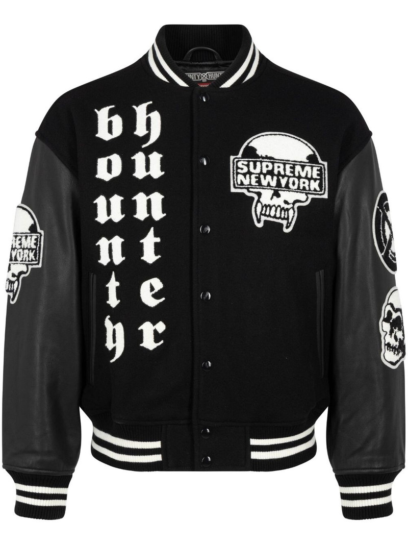 Bounty Hunter "Black" varsity jacket 1