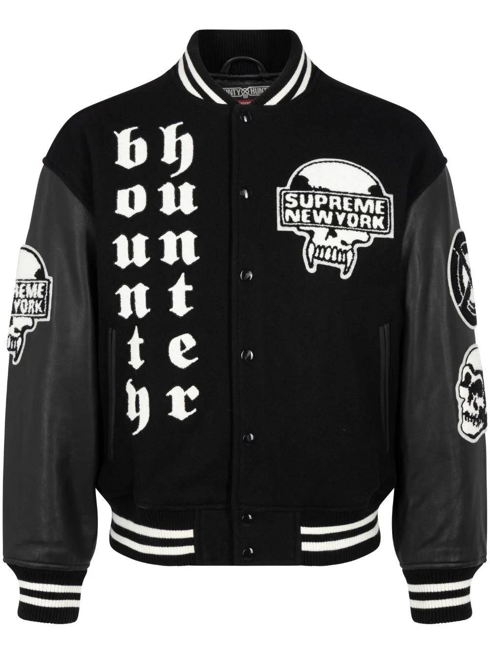 Bounty Hunter "Black" varsity jacket - 1