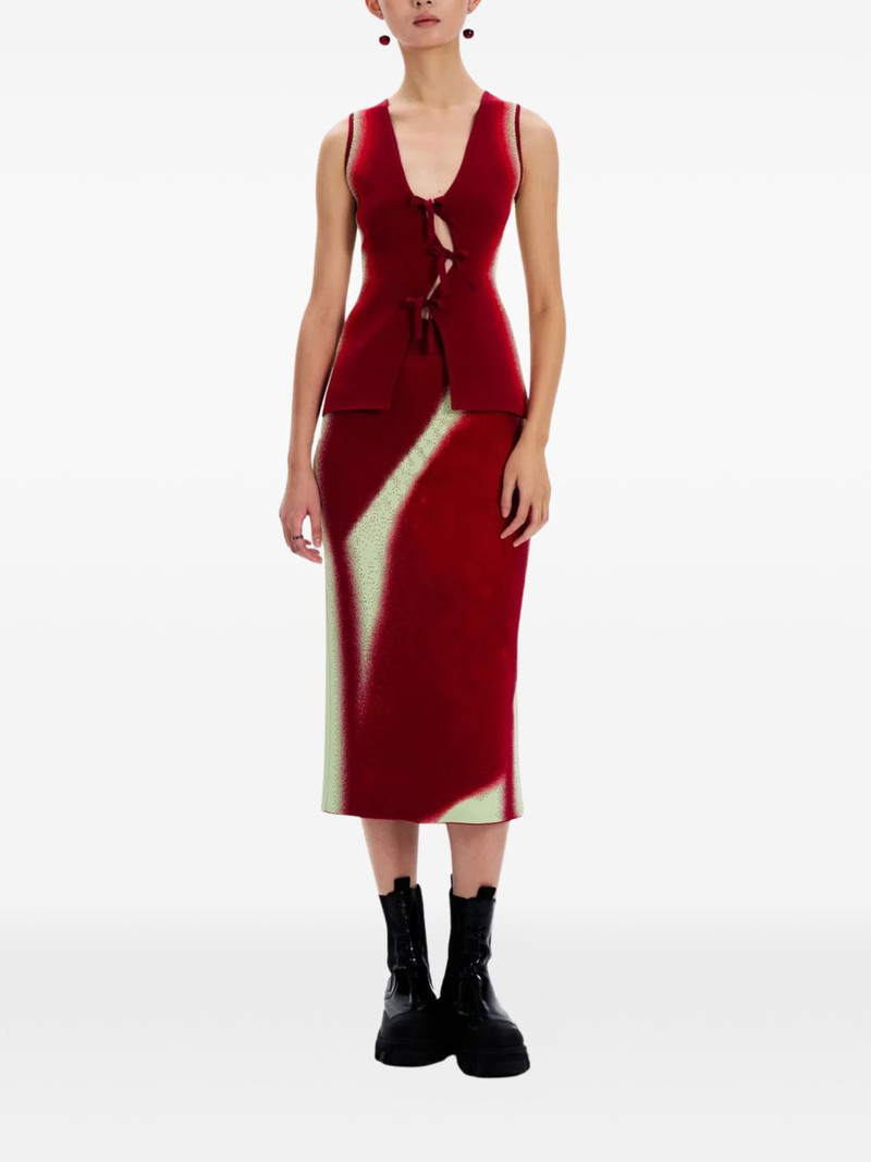 PH5 Sophie split midi skirt outlook