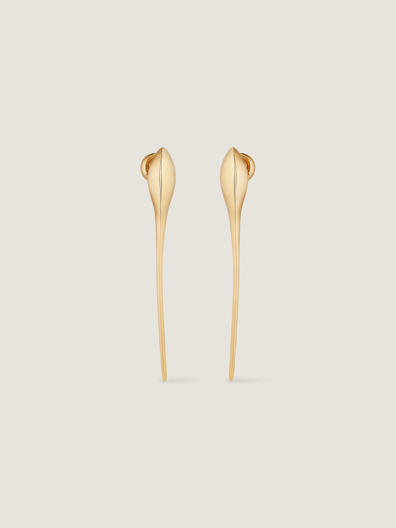 MAPLE SEED EARRINGS IN METAL 1